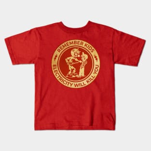 Remember Kids Red Art Kids T-Shirt